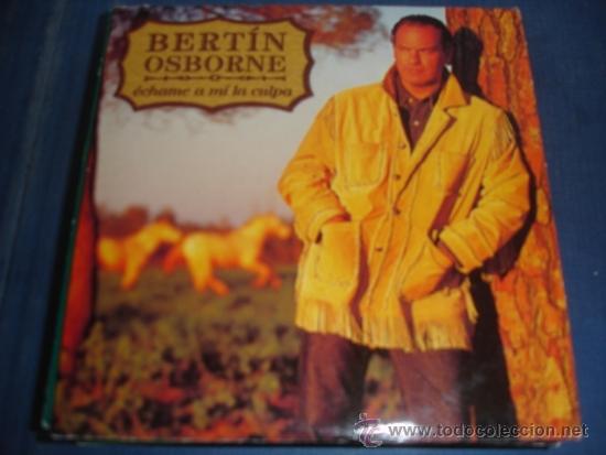 CDs de m&uacute;sica: BERTIN OSBORNE  ECHAME A MI LA CULPA  PROMO CD SINGLE - Foto 1