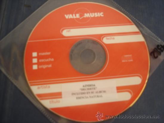 CDs de m&uacute;sica: AINHOA   DECIDETE  ADVANCE CD-SINGLE - Foto 1