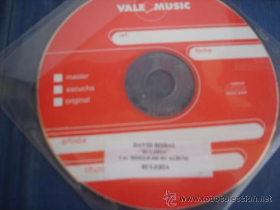 CDs de m&uacute;sica: DAVID BISBAL BULERIA ADVANCE CD-SINGLE - Foto 1