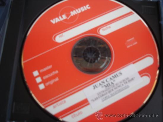 CDs de m&uacute;sica: JUAN CAMUS   MIA  ADVANCE CD-SINGLE - Foto 1