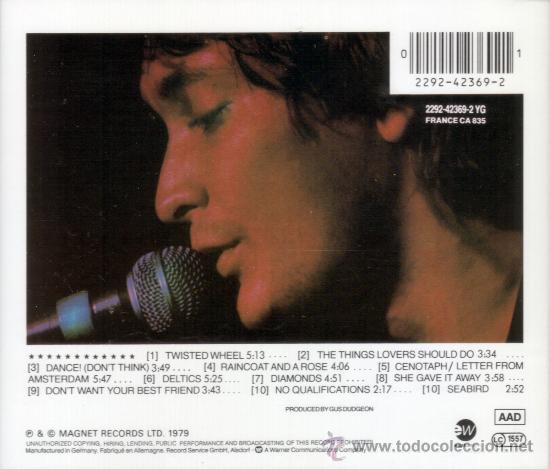 CDs de m&uacute;sica: CHRIS REA - DELTICS - compact disc.mirar portes antes de comprar - Foto 2