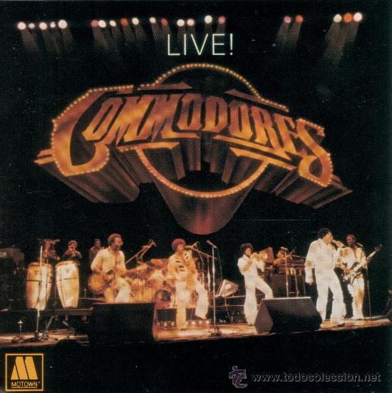 CDs de m&uacute;sica: COMMODORES - LIVE! - compact disc.mirar portes antes de comprar - Foto 1