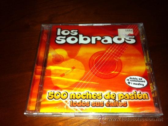 Music CDs: Los Sobraos- 500 noches de pasion/todos sus exitos     - 2 Cd's  Nuevo  -