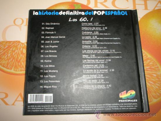 CDs de m&uacute;sica: CD-LOS 60-TOP 40-LIBRETO-ENCUADERNADO-. - Foto 6
