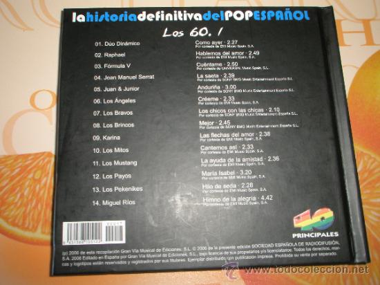 CDs de m&uacute;sica: CD-LOS 60-TOP 40-LIBRETO-ENCUADERNADO-. - Foto 5