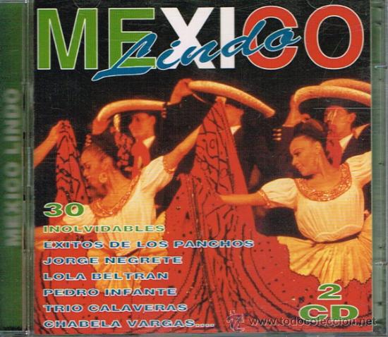 CDs de m&uacute;sica: Mexico lindo - Doble Cd 1996 - Foto 1