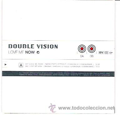 CDs de m&uacute;sica: DOUBLE VISION LOVE ME NOW CD SINGE 2 TRACKS - Foto 1
