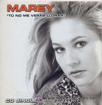 CDs de m&uacute;sica: MAREY TU NO ME VERAS LLORAR CD SINGLE - Foto 1