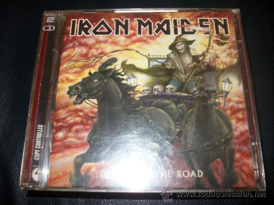 CDs de m&uacute;sica: 2 CD - IRON MAIDEN - DEATH ON THE ROAD - Foto 1