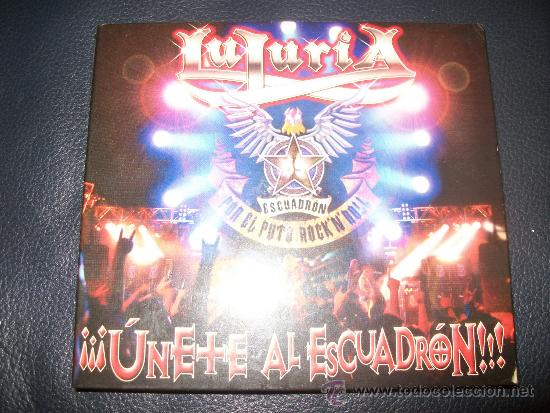 CDs de m&uacute;sica: DIGIPACK - LUJURIA - UNETE AL ESCUADRON - Foto 1