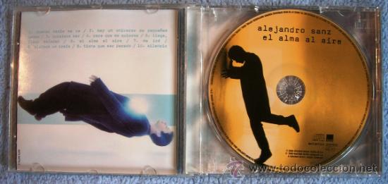 CDs de m&uacute;sica: ALEJANDRO SANZ - EL ALMA AL AIRE - CD. - Foto 3