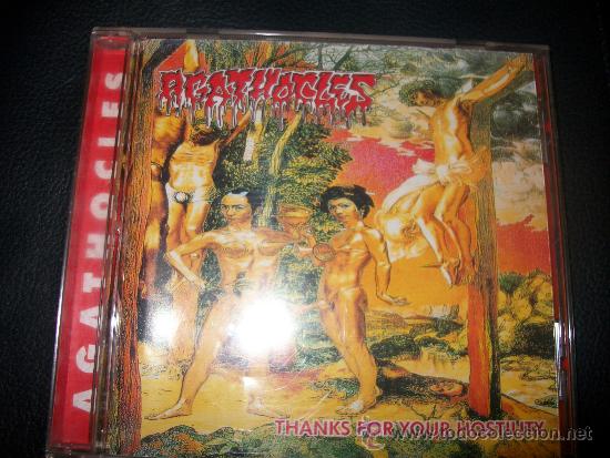 CDs de m&uacute;sica: CD - AGATHOCLES - THANKS FOR YOUR HOSTILITY - GRINDCORE - Foto 1