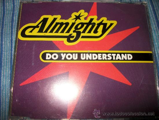 CDs de m&uacute;sica: PROMO CD - THE ALMIGHTY - DO YOU UNDERSTAND - Foto 1