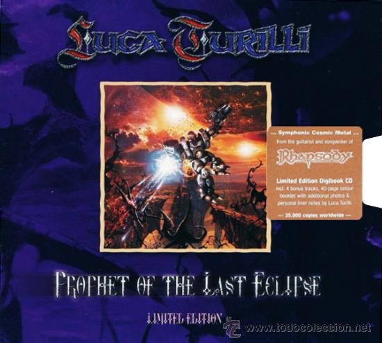 CDs de m&uacute;sica: CA TURILLI - PROPHET OF THE LAST ECLIPSE  (LIMITED EDITION CD) - Foto 1