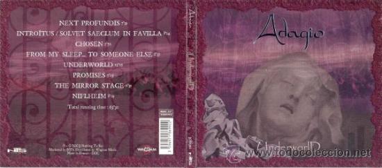 CDs de m&uacute;sica: Adagio ?&ndash; Underworld cd digipack - Foto 3