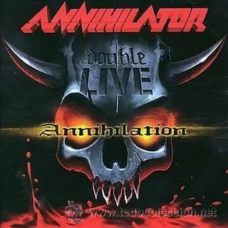 CDs de m&uacute;sica: Annihilator  Double Live Annihilation  double cd Heavy Metal Trash - Foto 1