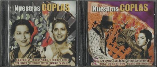 Music CDs: nuestras coplas vol 1 y 2 cd's a estrenar espa&ntilde;a