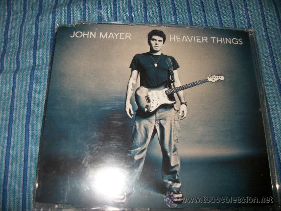 CDs de m&uacute;sica: PROMO CD - JOHN MAYER - HEAVIER THINGS - 9 TRACKS - Foto 1