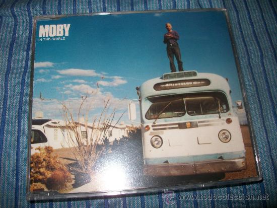 CDs de m&uacute;sica: PROMO CD - MOBY - IN THIS WORLD - 3 TRACKS - Foto 1