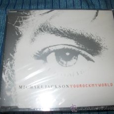 CDs de Música: PROMO CD - MICHAEL JACKSON - YOU ROCK MY WORLD - 5 TRACKS - PRECINTADO