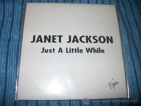 CDs de m&uacute;sica: PROMO CD - JANET JACKSON - JUST A LITTLE WHILE ouyeah - Foto 1