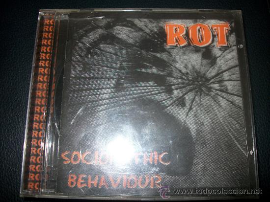 CDs de m&uacute;sica: CD - ROT - SOCIOPATHIC BEHAVIOUR - GRINDCORE - Foto 1