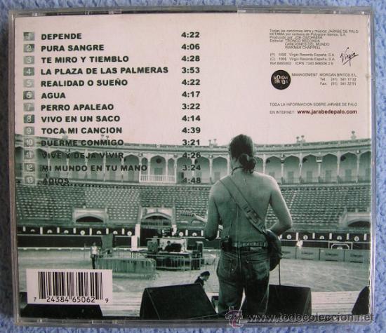 CDs de m&uacute;sica: JARABE DE PALO - DEPENDE - CD . - Foto 4