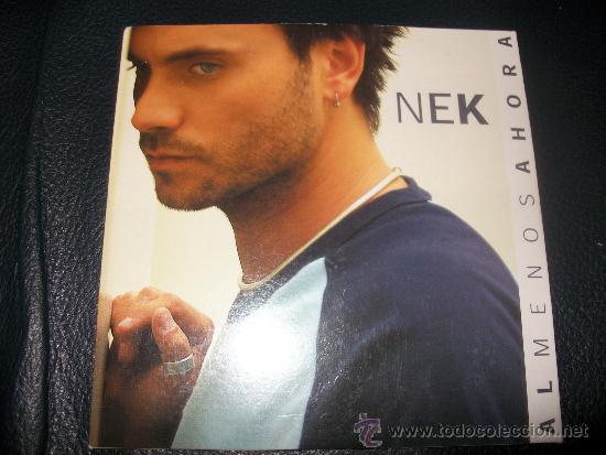 CDs de m&uacute;sica: PROMO CD - NEK - AL MENOS AHORA - Foto 1