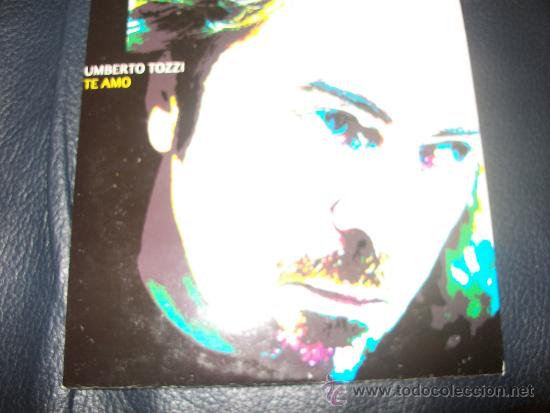 CDs de m&uacute;sica: PROMO CD - UMBERTO TOZZI - TE AMO - Foto 1