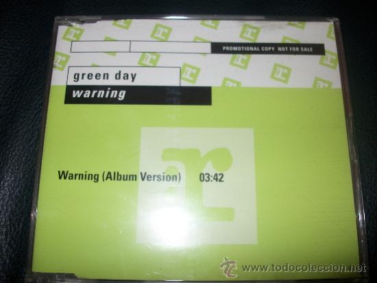 CDs de m&uacute;sica: PROMO CD - GREEN DAY - WARNING - Foto 1