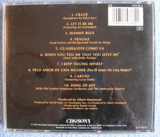 CDs de m&uacute;sica: JULIO IGLESIAS - CRAZY - CD. - Foto 4