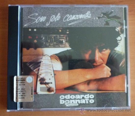 CDs de m&uacute;sica: Cd Edoardo Bennato Sono solo canzonette - Foto 1