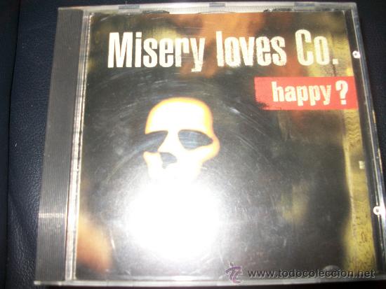 CDs de m&uacute;sica: CD - MISERY LOVES CO - HAPPY - Foto 1