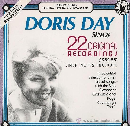 CDs de m&uacute;sica: Doris Day-22 Original Recordings.1952-53. CD - Foto 1