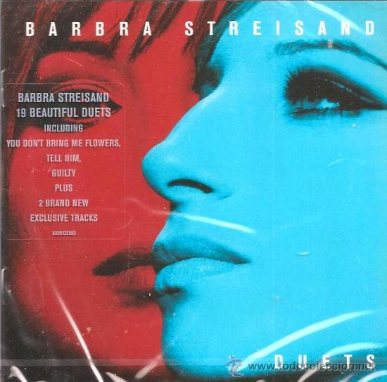 CDs de m&uacute;sica: Barbra Streisand-Duets. CD. NUEVO - Foto 1