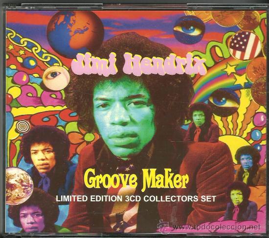 CDs de m&uacute;sica: jimy hendrix - triple cd edicion limitada groove maker - Foto 1