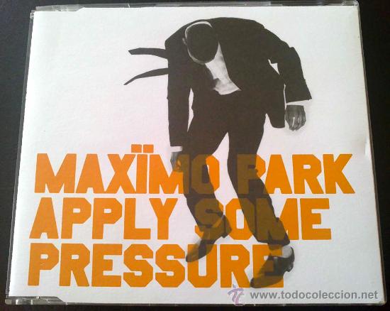 CDs de m&uacute;sica: MAX&Iuml;MO PARK, APPLY SOME PRESSURE - CD SINGLE PROMOCIONAL, 2 TEMAS - Foto 1