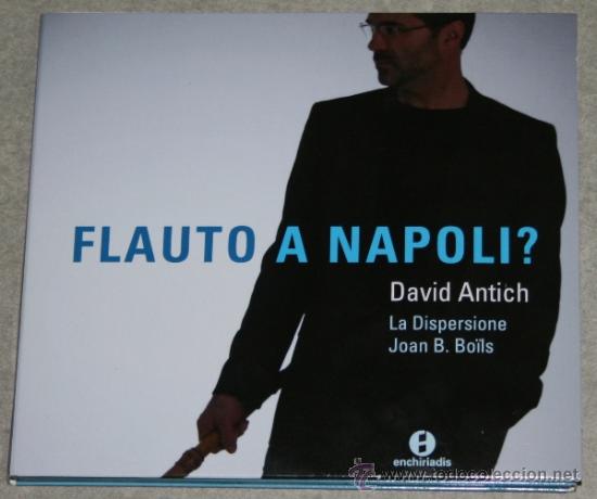 CDs de m&uacute;sica: Cd Flauto a Napoli, de David Antich - Foto 1
