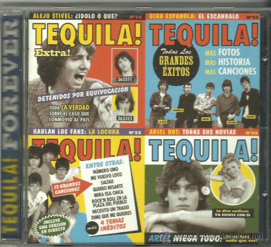 CDs de m&uacute;sica: tequila - tequila forever cd rock espa&ntilde;ol - Foto 1