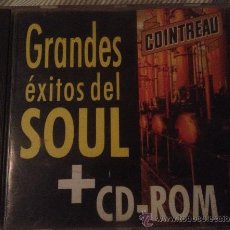 CDs de Música: 'GRANDES ÉXITOS DEL SOUL + CD-ROM'. PUBLICITARIO DE LICOR COINTREAU.. Lote 37495100