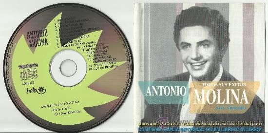 CDs de m&uacute;sica: antonio molina cd todos sus exitos espa&ntilde;a 1996 - Foto 1