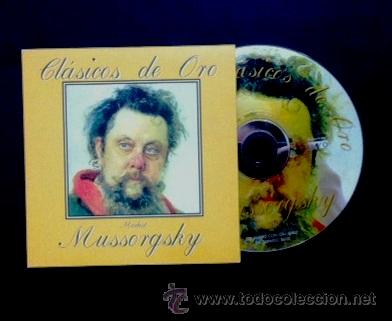 CDs de m&uacute;sica: MUSSORGSKY - CL&Aacute;SICOS DE ORO - Foto 1