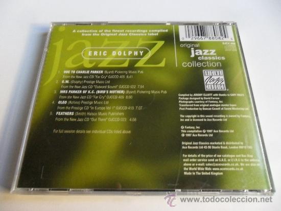 CDs de m&uacute;sica: ERIC DOLPHY (ORIGINAL JAZZ CLASSICS COLLECTION) - Foto 2