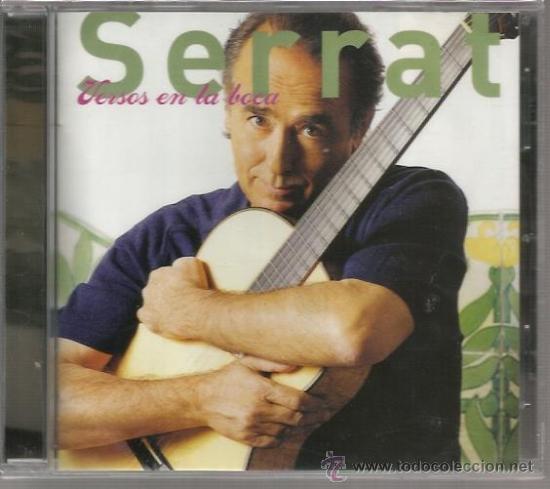 CDs de m&uacute;sica: CD SERRAT : VERSOS EN LA BOCA - Foto 1