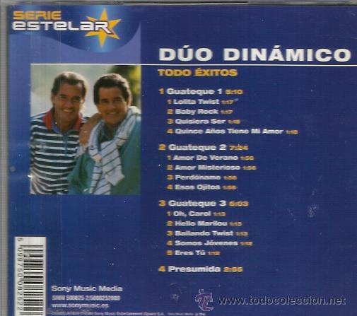 CDs de m&uacute;sica: CD DUO DINAMICO - TODO EXITOS - Foto 2