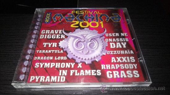 CDs de m&uacute;sica: FESTIVAL ROCK MACHINA 2001 - Foto 1
