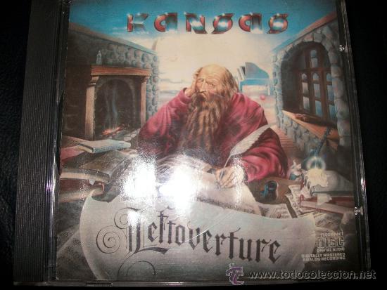 CDs de m&uacute;sica: CD - KANSAS - LEFTOVERTURE - PORTADA/LIBRETO MOJAD@S - Foto 1