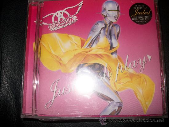 CDs de m&uacute;sica: CD - AEROSMITH - JUST PUSH PLAY - PRECINTADO - Foto 1