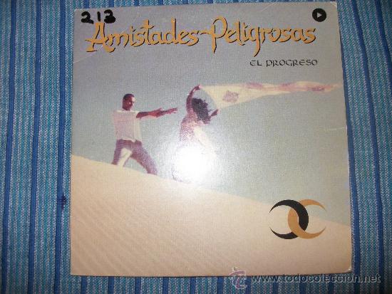 CDs de m&uacute;sica: PROMO CD SINGLE - AMISTADES PELIGROSAS - EL PROGRESO - Foto 1