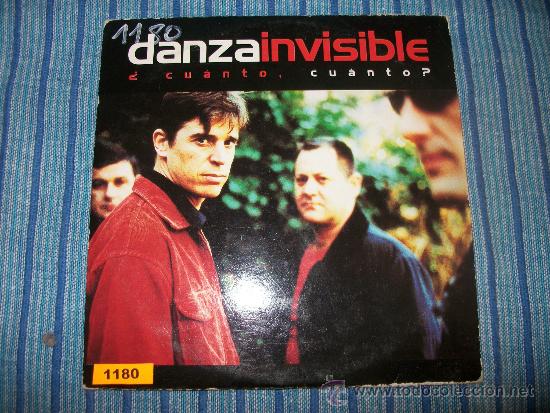 CDs de m&uacute;sica: PROMO CD SINGLE - DANZA INVISIBLE - &iquest;CUANTO, CUANTO? - Foto 1
